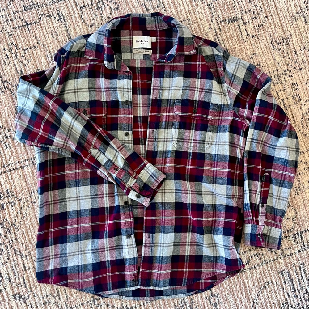 Goodfellow mens flannel (Target)